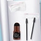 thumbnail image 3 of Kit de modelado de cejas One Step Beauty para recortar la línea del cabello y maquillar los ojos. Marron oscuro, 3 of 6