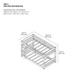 thumbnail image 4 of DHP Sierra Transitional Twin Bunk Beds for Kids, 4 of 8