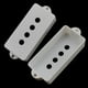 thumbnail image 3 of 2x cubiertas de pastillas abiertas para bajos para instrumentos de precisión. Piezas de instrumentos musicales. Blanco, 3 of 8