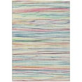 thumbnail image 2 of Addison Rugs Chantille Indoor/Outdoor Transitional Stripes Ivory Washable Rectangle Rug, 10' x 14', 2 of 6