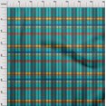 thumbnail image 2 of oneOone Cotton Poplin Fabric Madras Check Print Fabric BTY 56 Inch Wide, 2 of 3