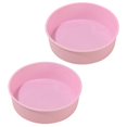 thumbnail image 4 of 2pcs Cake Pan Nonstick Round Cake Pan Silicone Cake Baking Pans Cake Baking Mold, 4 of 4