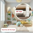 thumbnail image 4 of nuLOOM Jeni SuperiorWash Solid Faux Rabbit Machine Washable Area Rug, 2' x 3', Jeni Beige, 4 of 10