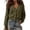 Green-#q006, variant on Women V Neck Cropped Cardigan Sweater Button Down Long Sleeve Cable Knit Jacket Casual Loose Fall Crop Daily Outfits,Navy 2XL