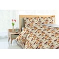 thumbnail image 3 of Ambesonne Floral Down Alternative Quilt Comforter, Vintage Botanical Flower Art, Twin XL, Cream Pistachio Green, 3 of 5