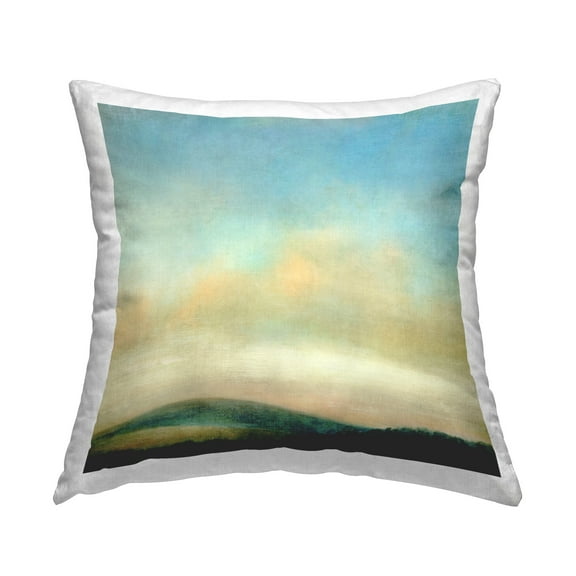 Stupell Industries Distant Rural Hills Decorative Printed Throw Pillow Design by Suzanne Nicoll
