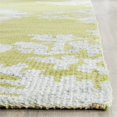 thumbnail image 4 of Safavieh Stone Wash 2'6" X 8' Hand Knotted Rug in Chartreuse, 4 of 8