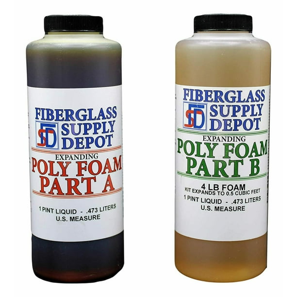 Fiberglass Supply Depot 4 Lb. Density Expanding Foam Kit 2 Part Closed