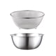 thumbnail image 4 of Juego de cuencos coladores de 2 piezas, colador de cocina, juego de cuencos con báscula, colador de alimentos de gran capacidad, frutas y frijoles, 4 of 9