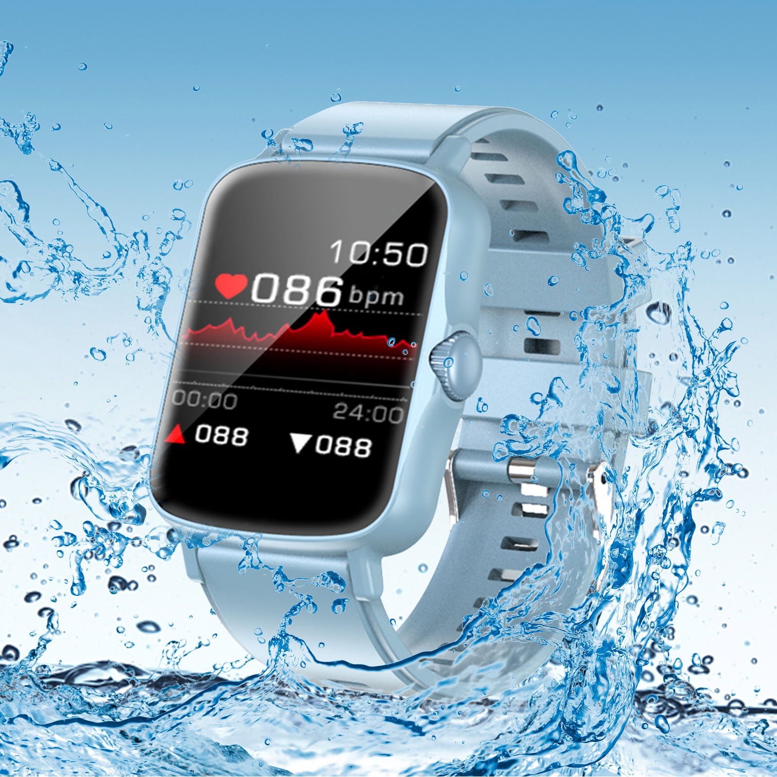 Aoujea Smart Watch Smart Watch Exercise Sleep Detection Fitness Multifunction Long Standby 1.44