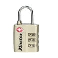 thumbnail image 3 of Candado para equipaje Master Lock 4680DNKL con 3 esferas combinadas de metal, 3 of 4