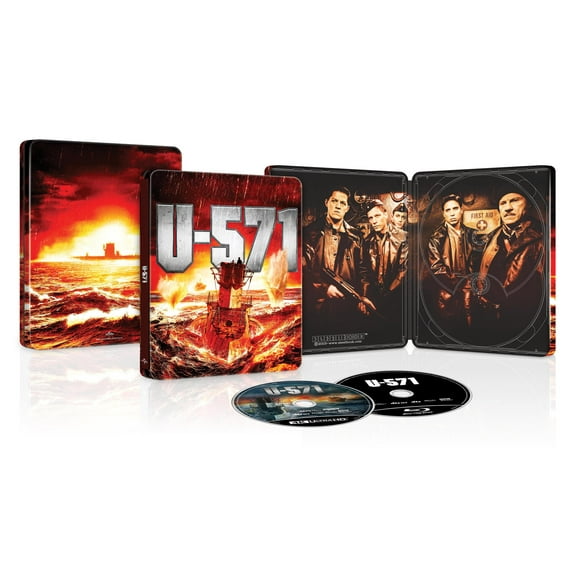 U-571 (25th Anniversary Edition) (Steelbook) (4K Ultra HD   Blu-ray   Digital Copy) Universal, Drama