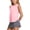 Pink, variant on Ynynloco Girls Active Dry Fit Tank Top Kids Sleeveless Racerback Tank Tops Girls Golf Athletic Tennis Performance Tops 3-14 Years