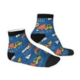 thumbnail image 3 of Bingfone Construction Vehicles Design Patterned Men'S Women'S Casual Cotton Socks, 3 of 9