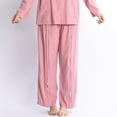 thumbnail image 4 of YFELWZ Pantalons Grande Taille pour Femmes avec Attaches à Coller, Vêtements de Récupération Chimio Rose TG, 4 of 4