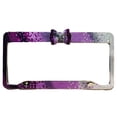 thumbnail image 2 of SPRING PARK Bow-knot Gradient Color Rhinestone License Plate Frame for American Car Vehicle, 2 of 7