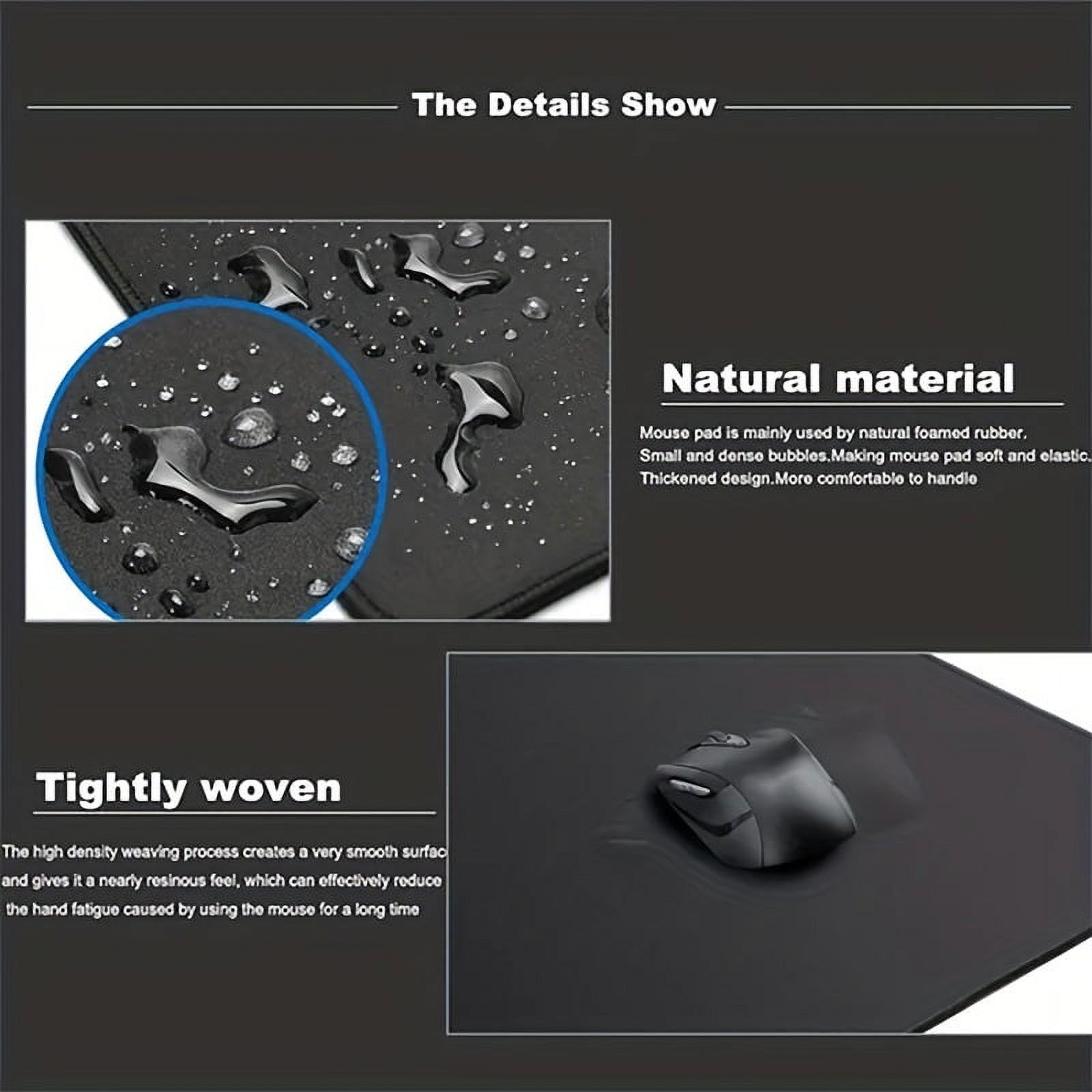 Call To Duty Extra Large Black Gaming Mouse Pad Non-Slip Rubber Base Giant Mountain Mousepad With Stitched Edge Waterproof Keyboard Pads Computer Desk Laptop Mat For Work & Game & Office & Home