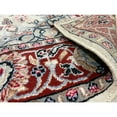 thumbnail image 4 of EORC IE493IV8X10 Hand-Knotted Wool/ silk  Rug, 8' x 10', Ivory Area Rug, 4 of 5
