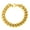 Gold, variant on Invicta Jewelry Men's Polished Curb Chain Steel Bracelet (14mm) - 9"