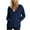 Navy, variant on Posijego Women's Half Zip Sweatshirts Athletic Tops Pullover Long Sleeve Hooded Sweatshirt with Pocket