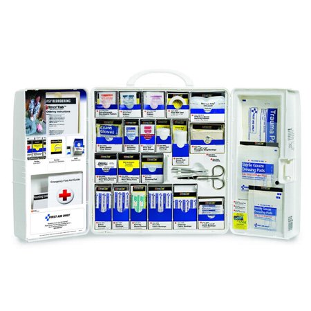 First Aid Only Cabinet First Aid Kit with Meds