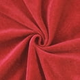 thumbnail image 2 of Unique Bargains Rectangle Tablecloth 160x320cm Velvet Washable for Wedding Banquet Red, 2 of 5