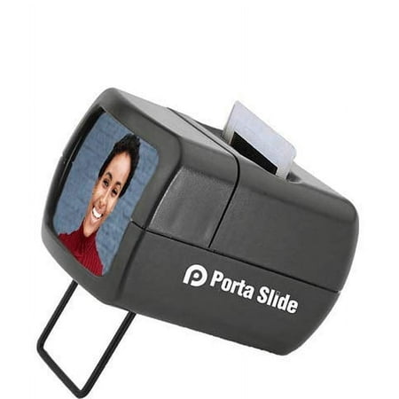 Porta Slide PS-E2 2x 35mm Photography Slide Viewer Battery Operated Black