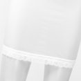 thumbnail image 7 of YONGHS Half Slips for Women Girls Underskirt Short Lace Trim Skirts Wild Card A Line Underskirt White OneSize, 7 of 7