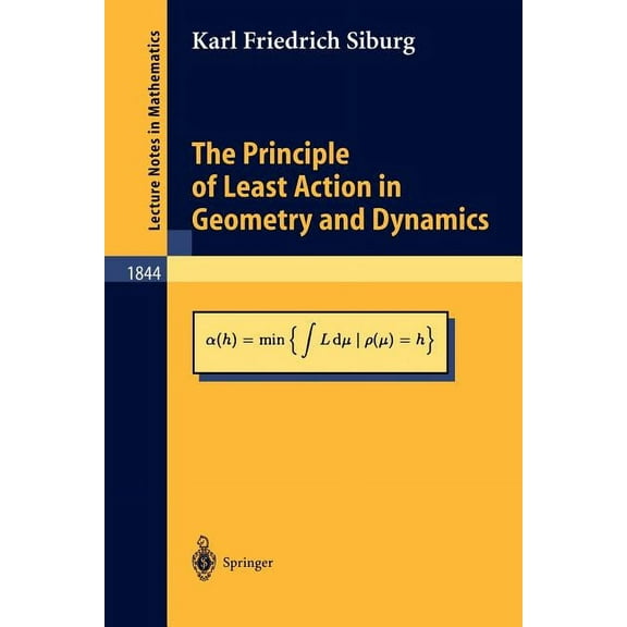 Lecture Notes in Mathematics The Principle of Least Action in Geometry and Dynamics, Book 1844, (Paperback)