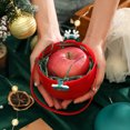 thumbnail image 3 of 3 uds caja de manzana de Navidad caja de regalo de Navidad de plástico caja de regalo de manzana de Nochebuena caja de regalo caja vacía, 3 of 4