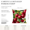 thumbnail image 4 of GooTPa Apples Decorative Pillow Covers, Fruit Throw Pillow Case Decoration, Linen Cushion Covers for Couch Sofa Bedroom Living Room Holiday Home Decor - 24x24in, 4 of 6