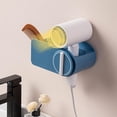 thumbnail image 4 of Secador De Pelo Montado En La Pared Soporte Para Secador De Pelo Estante Almacenamiento De Baño Maquillaje Estante Para Cosméticos Estante seitruly HA041654-02, 4 of 6