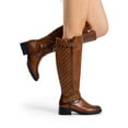 thumbnail image 6 of Dream Pairs Women's Wide Calf Knee High Riding Boots Low Heel Fall Tall Style, 6 of 6