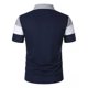 thumbnail image 4 of Playeras Casual De Manga Corta A Rayas De Moda Para Hombre, 4 of 8