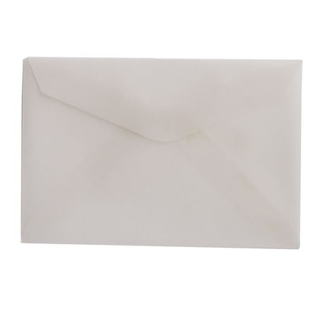 JAM Paper 3Drug Envelopes, 2.3x3.6, Bright White, 25/Pack