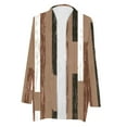 thumbnail image 4 of Cardigan pour Femmes à Manches Longues, Ouvert à l'Avant, Cardigan Léger Chic, Veste Décontractée d'Automne, 4 of 6