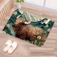 thumbnail image 5 of Yak Polyester Non-Slip Machine Washable Indoor Rug Floor Mat Chair Rug, 5 of 6