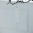 thumbnail image 3 of PRETXORVE Christmas Decor, Christmas Tree Decorations, Transparent Acrylic Snowflake Crystal Ice Lamp Bead Water Drop Hanging Beaded Christmas Tree Decoration, 3 of 6