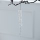 thumbnail image 3 of Adornos navideños, adornos navideños, acrílico transparente, copo de nieve, cristal, araña de hielo, perla, gota de agua, cadena colgante, adornos para árbol de Navidad, adornos de plástico, 3 of 6