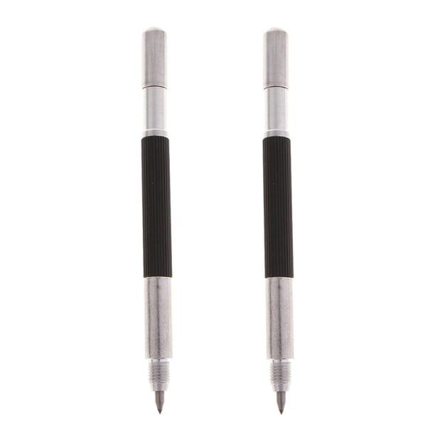 2 piezas de doble punta de carburo de tungsteno, lápiz de grabado, tallado, grabador de joyas