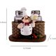 thumbnail image 2 of Tarros de condimentos, 2 piezas, tarros de condimentos, escultura de chef francés, decoración para asar a la parrilla, botellas de especias, frascos, condimentos, suministros para hornear, gadgets, 2 of 5