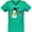Kelly Green, variant on Inktastic Just Chillin' This Christmas Fun Snowman in Top Hat Women's V-Neck T-Shirt