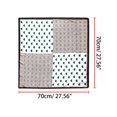 thumbnail image 3 of INSPIRE CHIC Foulard Carré Imprimé Cœur d'Amour pour Femmes Vert Taille Unique, 3 of 7