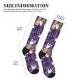 thumbnail image 2 of Lsque Bowling Game Pattern Sport Compression Socks for Men & Women 15-20 mmHg Knee High Nurse Pregnant Running Medical and Travel Athletic, 2 of 6