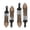 Light Coffee, variant on YAHHU 4pcs Aluminum Alloy Metal Front & Rear Shocks Struts Damper Set for 1/10 Traxxas SLASH RC Car Upgrade Parts (100mm & 115mm / 3.9 & 4.5 inches), Light Coffee