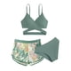 thumbnail image 1 of Odeerbi 3-11 Años Bikini de Tiras de Playa de Verano Niñas Con Braguita de Bikini Traje de Baño de Tres Piezas Con Corte Hawaiano, 1 of 4
