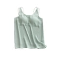thumbnail image 1 of YABCSAZ Pyjamas Légers Rafraîchissants d'Été pour Femmes, Femme et Col en V en Chiffon en Été avec Bretelles Gilets Hauts Sans Manches et Pyjamas., Liquidation de Noël d'Été!, 1 of 4
