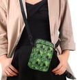 thumbnail image 4 of HELLHERO Cat and Butterfly Pattern Double Deck Crossbody Sling Bags Polyester for Men, Women, 4 of 7