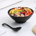 thumbnail image 5 of Thickened Plastic Ramen Bowl, Anti-Fall Salad Bowl, Solid Color Spicy Soup Bowl, 5 of 7