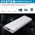 High Speed Mini External Hard Drive SSD USB 3.0 Portable External Solid State Drives TYPE-C Mobile SSD